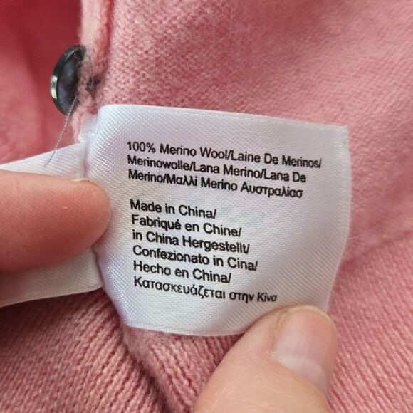 Brooks Brothers Women's Extra Fine Italian Merino Wool Sweater Size XL - Picture 5 of 6